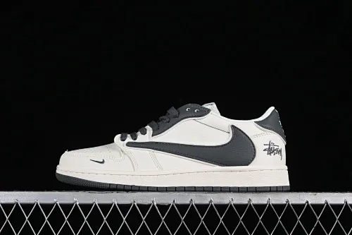 All categories Air Jordan Jordan series basketball shoes Air Jordan 1 Low high-end customized low-top sneakers Travis Scott x Fragment Design x Air Jordan 1 Low OG SP AJ1 Joe 1 Stussy joint beige low-top cultural casual sneakers DM6688-601